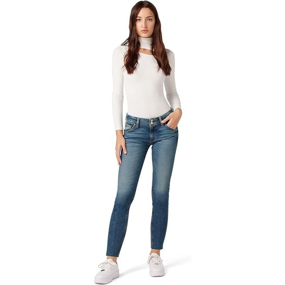 New With Tags! - Hudson Jeans Women's Collin Mid-Rise Skinny Ankle | Size | 29 | - Picture 1 of 13